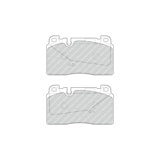 Колодки тормозные передние к/кт AUDI A6 C7, A7, Q5; PORSCHE MACAN 2.0-3.6 11.08-