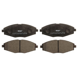 Колодки тормозные передние к/кт CHERY QQ3; CHEVROLET CAMARO, MATIZ, SPARK; DAEWOO LANOS, MATIZ; FSO MATIZ; JEEP GRAND CHEROKEE IV; NISSAN GT-R 0.8-6.2