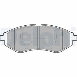 Колодки тормозные передние к/кт CHEVROLET AVEO / KALOS; DAEWOO KALOS 1.2-1.5 09.02-