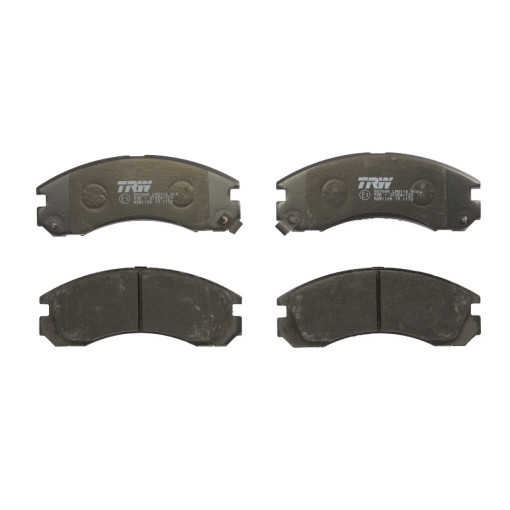 Гальмівні колодки передні к/кт CITROEN C-CROSSER, C-CROSSER ENTERPRISE; MITSUBISHI 3000 GT, ECLIPSE I, ECLIPSE III, GALANT VI, GALANT VII, GALANT VIII, L200, L400, LANCER VIII 2.0-3.5 06.88-