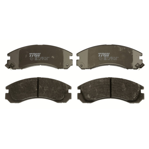 Гальмівні колодки передні к/кт CITROEN C-CROSSER, C-CROSSER ENTERPRISE; MITSUBISHI 3000 GT, ECLIPSE I, ECLIPSE III, GALANT VI, GALANT VII, GALANT VIII, L200, L400, LANCER VIII 2.0-3.5 06.88-