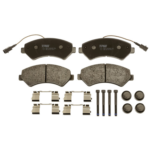 Гальмівні колодки передні к/кт CITROEN JUMPER; FIAT DUCATO; PEUGEOT BOXER 2.0D-3.0D 04.06-