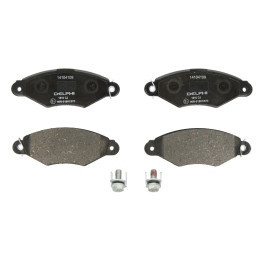 Колодки тормозные передние к/кт CITROEN XSARA; NISSAN KUBISTAR; PEUGEOT 306; RENAULT KANGOO, KANGOO EXPRESS 1.2-1.9D 03.96-