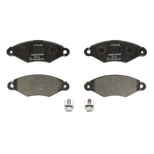 Колодки тормозные передние к/кт CITROEN XSARA; NISSAN KUBISTAR; PEUGEOT 306; RENAULT KANGOO, KANGOO EXPRESS 1.2-1.9D 03.96-