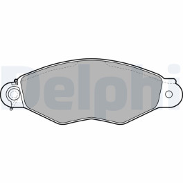 Колодки тормозные передние к/кт CITROEN XSARA; NISSAN KUBISTAR; PEUGEOT 306; RENAULT KANGOO, KANGOO EXPRESS 1.2-1.9D 03.96-