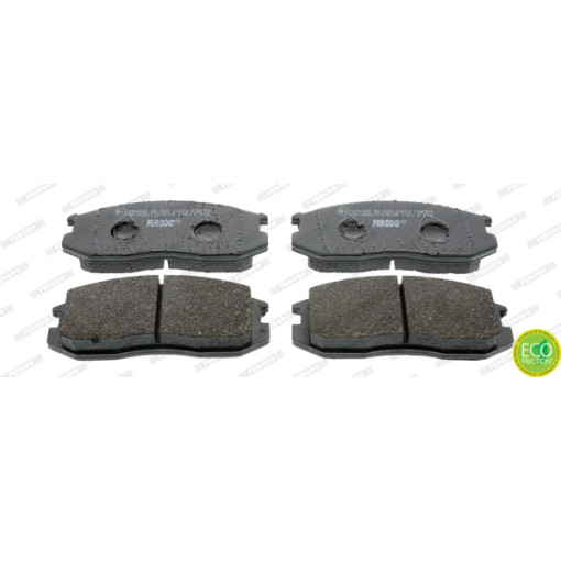 Колодки тормозные передние к/кт DAIHATSU EXTOL, TERIOS; MITSUBISHI COLT III, COLT IV, COLT V, LANCER III, LANCER IV, LANCER V, LANCER VI, MIRAGE V, TR