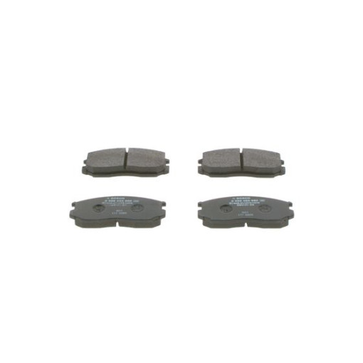 Гальмівні колодки передні к/кт DAIHATSU TERIOS; MITSUBISHI COLT III, COLT IV, COLT V, LANCER III, LANCER IV, LANCER V, LANCER VI, MIRAGE V, TREDIA 1.3-2.0D 08.86-