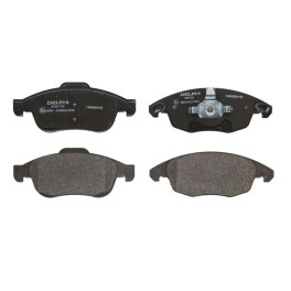 Колодки тормозные передние к/кт DS DS 4; CITROEN BERLINGO, BERLINGO MULTISPACE, BERLINGO/MINIVAN, C4 GRAND PICASSO I, C4 I, C4 II, C4 PICASSO I, DS4,