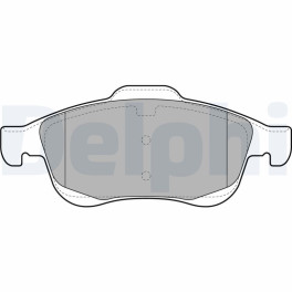 Колодки тормозные передние к/кт DS DS 4; CITROEN BERLINGO, BERLINGO MULTISPACE, BERLINGO/MINIVAN, C4 GRAND PICASSO I, C4 I, C4 II, C4 PICASSO I, DS4,