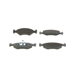 Гальмівні колодки передні к/кт FERRARI MONDIAL; FORD ESCORT III, ESCORT III EXPRESS, ESCORT IV, ESCORT IV EXPRESS, FIESTA, FIESTA II, FIESTA III, FIESTA IV 1.0-3.2 09.80-08.03
