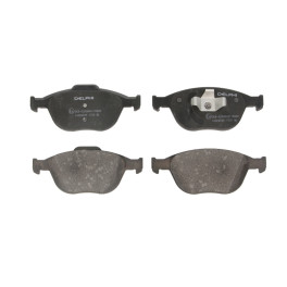 Колодки тормозные передние к/кт FORD FIESTA IV, FIESTA V, FIESTA/MINIVAN, FOCUS I, KA, PUMA, STREET KA, TOURNEO CONNECT, TRANSIT CONNECT 1.3-2.0 08.95