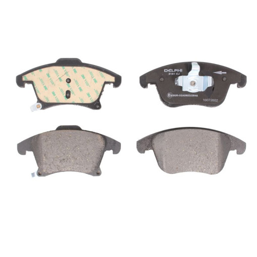 Колодки тормозные передние к/кт FORD GALAXY III, MONDEO V, S-MAX 1.0-2.0H 09.14-