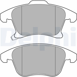 Колодки тормозные передние к/кт FORD GALAXY III, MONDEO V, S-MAX 1.0-2.0H 09.14-