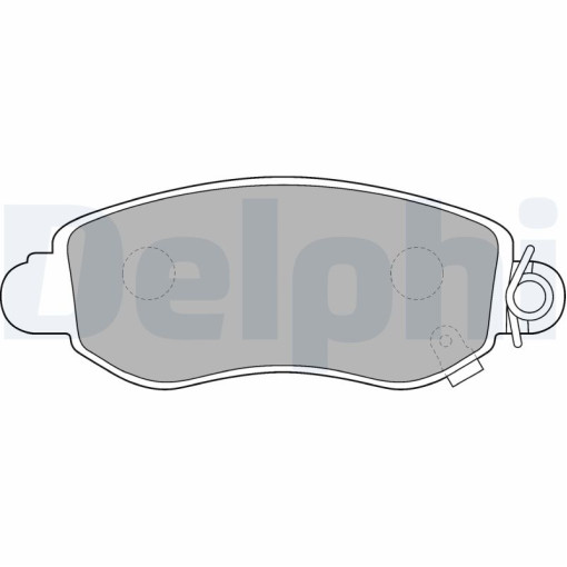 Колодки тормозные передние к/кт FORD TRANSIT 2.0D-2.4D 01.00-05.06