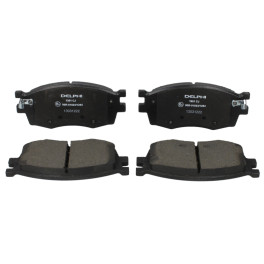 Колодки тормозные передние к/кт HYUNDAI ACCENT III, I20 I; KIA RIO II 1.1D-1.6D 03.05-