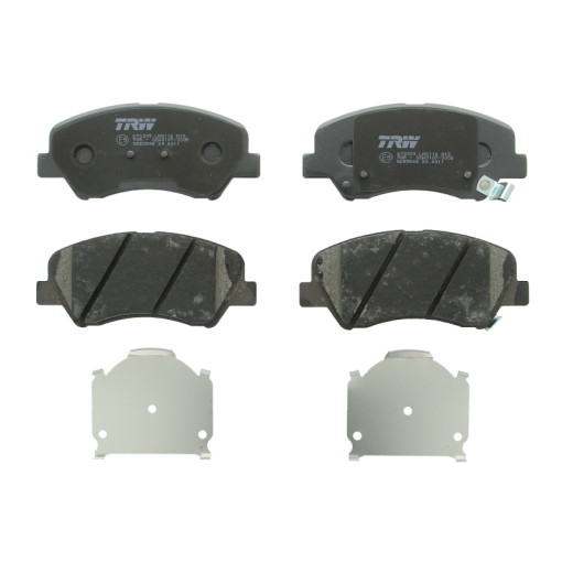 Колодки тормозные передние к/кт HYUNDAI ACCENT IV, ACCENT V; KIA RIO III, RIO IV, STONIC 1.0-1.6D 04.11-