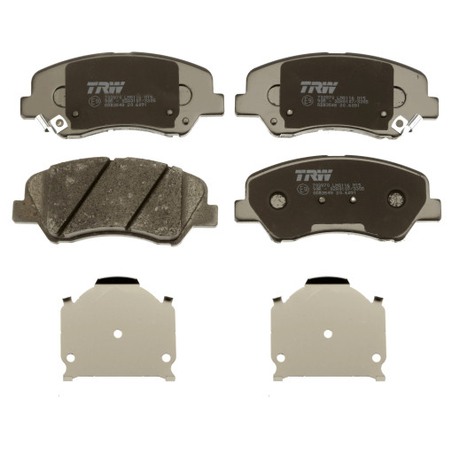 Колодки тормозные передние к/кт HYUNDAI ACCENT IV, ACCENT V; KIA RIO III, RIO IV, STONIC 1.0-1.6D 04.11-