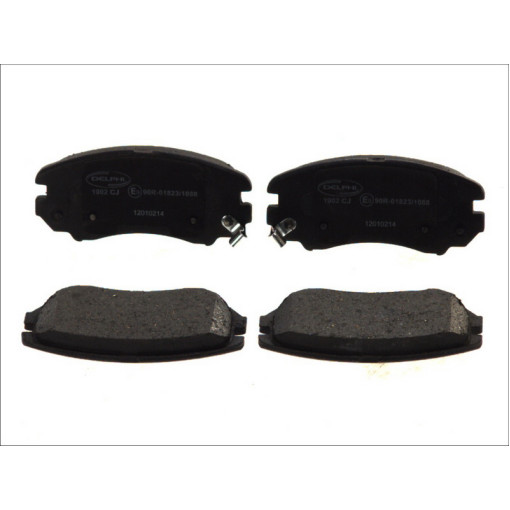 Колодки тормозные передние к/кт HYUNDAI COUPE II, ELANTRA III, ELANTRA IV, SONATA IV, SONATA V, TIBURON, TUCSON; KIA MAGENTIS, OPTIMA, SOUL I, SPORTAG