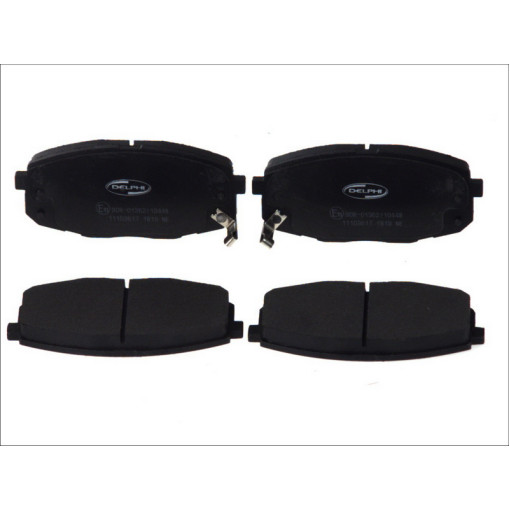 Колодки тормозные передние к/кт HYUNDAI I30, KONA, KONA/SUV; KIA CARENS II, CEE'D, CERATO II, PRO CEE'D 1.0-2.0LPG 07.02-