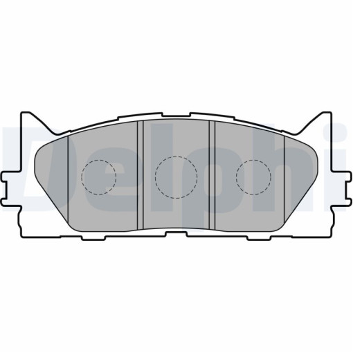 Колодки тормозные передние к/кт LEXUS ES; TOYOTA AVALON, CAMRY 2.0-3.5 01.05-