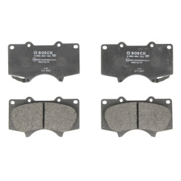 Гальмівні колодки передні к/кт LEXUS GX, IS II; MITSUBISHI PAJERO IV; TOYOTA 4 RUNNER IV, 4 RUNNER V, FJ CRUISER, HILUX VII, HILUX VIII, LAND CRUISER, LAND CRUISER PRADO 2.4D-4.7 09.00-
