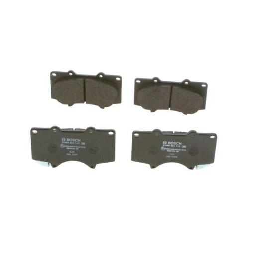 Гальмівні колодки передні к/кт LEXUS GX, IS II; MITSUBISHI PAJERO IV; TOYOTA 4 RUNNER IV, 4 RUNNER V, FJ CRUISER, HILUX VII, HILUX VIII, LAND CRUISER, LAND CRUISER PRADO 2.4D-4.7 09.00-