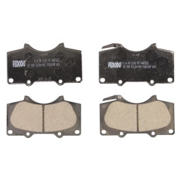 Колодки тормозные передние к/кт LEXUS GX, LX; MITSUBISHI PAJERO IV; TOYOTA 4 RUNNER IV, 4 RUNNER V, FJ CRUISER, HILUX VII, HILUX VIII, LAND CRUISER, L