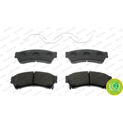 Гальмівні колодки передні к/кт MAZDA 6 1.8-3.7 02.05-07.13