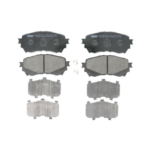 Гальмівні колодки передні к/кт MAZDA 6 2.0/2.2D/2.5 08.12-