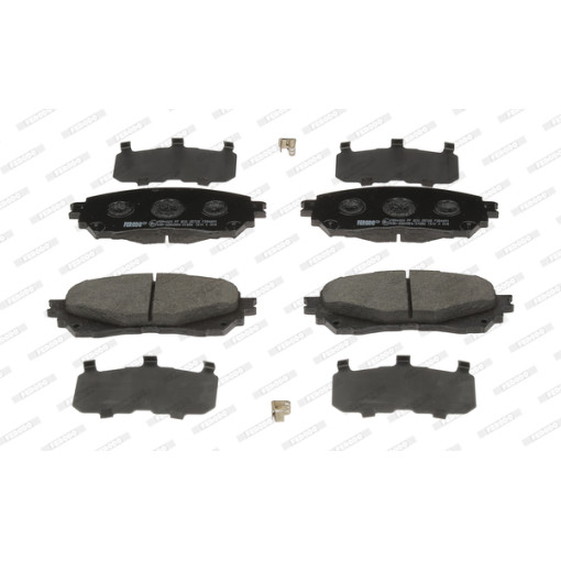 Гальмівні колодки передні к/кт MAZDA 6 2.0/2.2D/2.5 08.12-