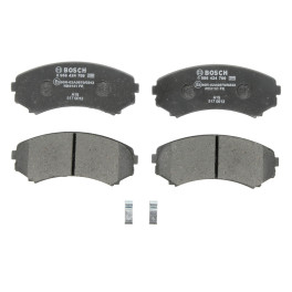 Гальмівні колодки передні к/кт MAZDA E; MITSUBISHI ENDEAVOR, GRANDIS, PAJERO II, PAJERO III, PAJERO IV, PAJERO SPORT I 2.0D-3.8 02.97-