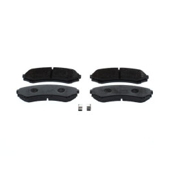 Гальмівні колодки передні к/кт MAZDA E; MITSUBISHI ENDEAVOR, GRANDIS, PAJERO II, PAJERO III, PAJERO IV, PAJERO SPORT I 2.0D-3.8 02.97-