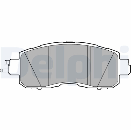 Колодки тормозные передние к/кт NISSAN ALTIMA, CUBE, LEAF, MAXIMA, SKYLINE, TEANA III, TIIDA, VERSA I 1.5-Electric 02.01-