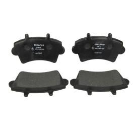 Колодки тормозные передние к/кт NISSAN INTERSTAR; OPEL MOVANO; RENAULT MASTER II, MASTER PRO 1.9D-3.0D 07.98-