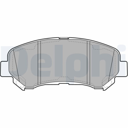 Колодки тормозные передние к/кт NISSAN JUKE, NAVARA, QASHQAI I, ROGUE, SENTRA VI, X-TRAIL, X-TRAIL II; SUZUKI KIZASHI 1.5D-2.5D 11.01-