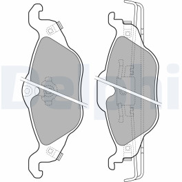 Колодки тормозные передние к/кт OPEL ASTRA F, ASTRA F CLASSIC, ASTRA G, ASTRA G CLASSIC 1.2-2.0D 08.94-12.09