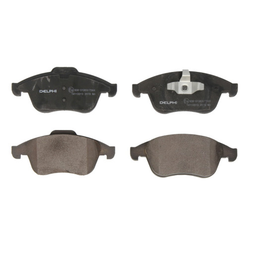 Колодки тормозные передние к/кт RENAULT CLIO IV, GRAND SCENIC III, LAGUNA, LAGUNA III, MEGANE, MEGANE III, SCENIC III 1.2-2.0D 10.07-