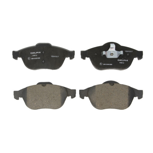 Колодки тормозные передние к/кт RENAULT ESPACE IV, GRAND SCENIC II, LAGUNA II, SCENIC I, SCENIC II, VEL SATIS 1.4-3.5 11.00-