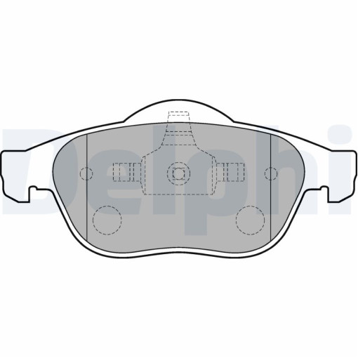 Колодки тормозные передние к/кт RENAULT ESPACE IV, GRAND SCENIC II, LAGUNA II, SCENIC I, SCENIC II, VEL SATIS 1.4-3.5 11.00-