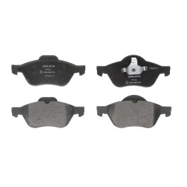 Колодки тормозные передние к/кт RENAULT LAGUNA, LAGUNA II, LAGUNA III, MEGANE I, MEGANE I CLASSIC, MEGANE I COACH, SCENIC II, TWINGO II, WIND 1.2-2.0