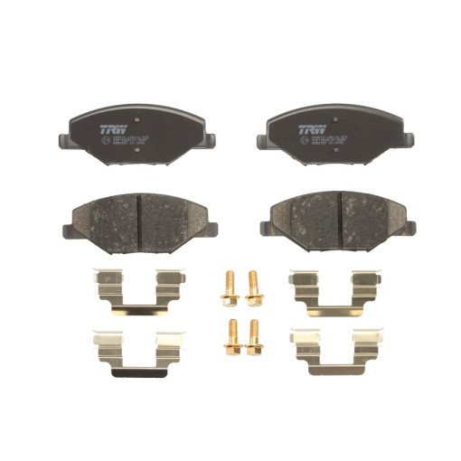 Колодки тормозные передние к/кт SKODA FABIA II; VW POLO VI 1.2-2.0 01.07-