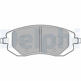 Колодки тормозные передние к/кт SUBARU BRZ, FORESTER, IMPREZA, LEGACY IV, LEGACY V, OUTBACK, XV; TOYOTA GT 86 1.5-3.0 10.00-
