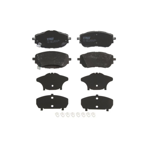 Гальмівні колодки передні к/кт TOYOTA AURIS, COROLLA 1.2-1.8H 10.12-08.19