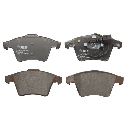 Колодки тормозные передние VW MULTIVAN V, MULTIVAN VI, TRANSPORTER / CARAVELLE VI, TRANSPORTER V, TRANSPORTER VI 1.9D-3.2 04.03-