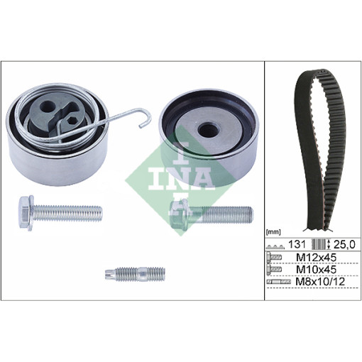 Комплект ГРМ (ремінь + ролик) CHEVROLET CRUZE, TRAX; OPEL ASTRA H, ASTRA H CLASSIC, ASTRA H GTC, ASTRA J, ASTRA J GTC, CORSA D, MERIVA A, MERIVA B, MOKKA / MOKKA X, ZAFIRA B 1.7D 08.06-