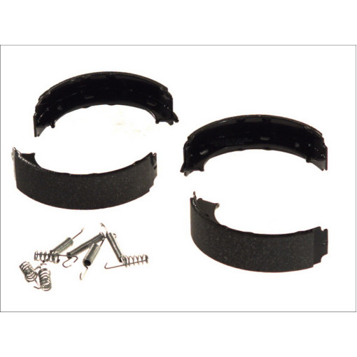 Колодкі гальмівні барабанні задні к/кт MERCEDES G (W461), G (W463), SPRINTER 2-T (B901, B902), SPRINTER 3-T (B903), VARIO, VARIO (B667, B670, B668), VARIO (B670) 2.1D-6.0 01.95-