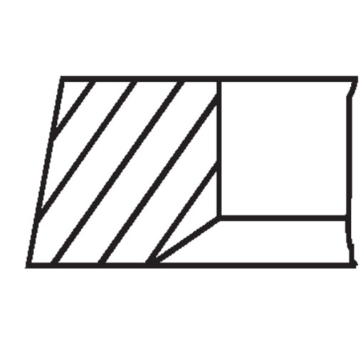 Кільця поршневі к/кт (80мм (STD) 2,5-2-3) RENAULT VOLVO S40 I, V40; NISSAN INTERSTAR, PRIMASTAR; OPEL MOVANO A, VIVARO A; RENAULT CLIO II, ESPACE III, ESPACE IV, GRAND SCENIC II 1.9D 03.97-