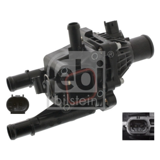 Корпус термостата ALFA ROMEO 159; CHEVROLET AVEO, CRUZE, ORLANDO, TRAX; FIAT CROMA; OPEL ASTRA J, ASTRA J GTC, INSIGNIA A, MOKKA / MOKKA X, ZAFIRA C 1