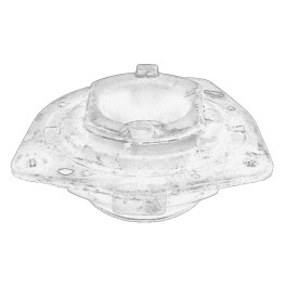 Крепление стойки Макферсон NISSAN MICRA C+C III, MICRA III, NOTE, NV200, QASHQAI I, TIIDA; RENAULT CLIO III, KOLEOS I, MODUS 1.0-2.0D 01.03-