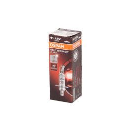 Лампа автомобильная Night Breaker Silver галоген H1 (10 шт., 12 В, 55 Вт, тип гнезда: P14,5S ; (EN) up to 100% greater brightness; (EN) up to 130m light beam) OSRAM